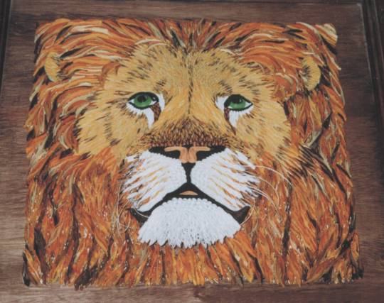 Quilled Lion